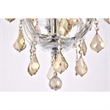 Elegant Lighting Maria Theresa 4 Light Royal Crystal Chandelier