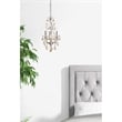 Elegant Lighting Maria Theresa 4 Light Royal Crystal Chandelier