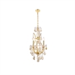 Elegant Lighting Maria Theresa 4 Light Royal Crystal Chandelier