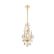 Elegant Lighting Maria Theresa 4 Light Royal Crystal Chandelier