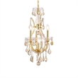 Elegant Lighting Maria Theresa 4 Light Royal Crystal Chandelier