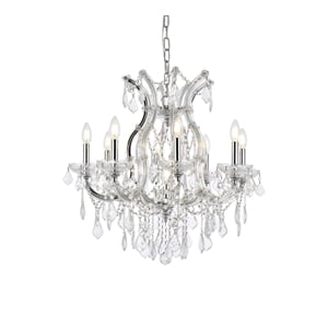 Elegant Lighting Maria Theresa 26&quot 9 Light Royal Crystal Chandelier