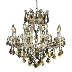 Elegant Lighting Maria Theresa 26&quot 9 Light Royal Crystal Chandelier