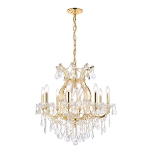 Elegant Lighting Maria Theresa 26&quot 9 Light Royal Crystal Chandelier