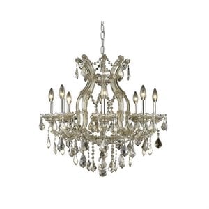Elegant Lighting Maria Theresa 26&quot 9 Light Royal Crystal Chandelier