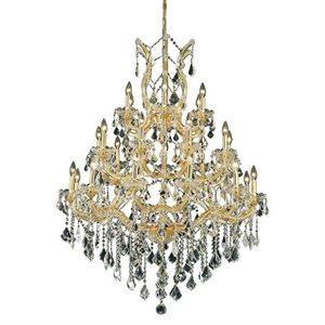 maria theresa royal crystal chandelier in gold (a)
