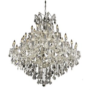 maria theresa royal crystal chandelier in chrome (a)