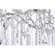 Elegant Lighting Maria Theresa 49-Light Crystal Glass Chandelier in Chrome/Clear