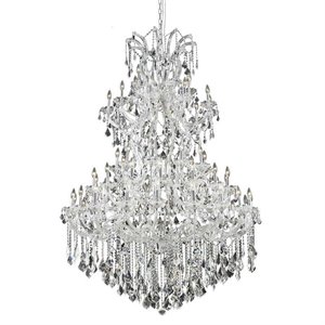 Elegant Lighting Maria Theresa 54&quot 61 Light Royal Crystal Chandelier