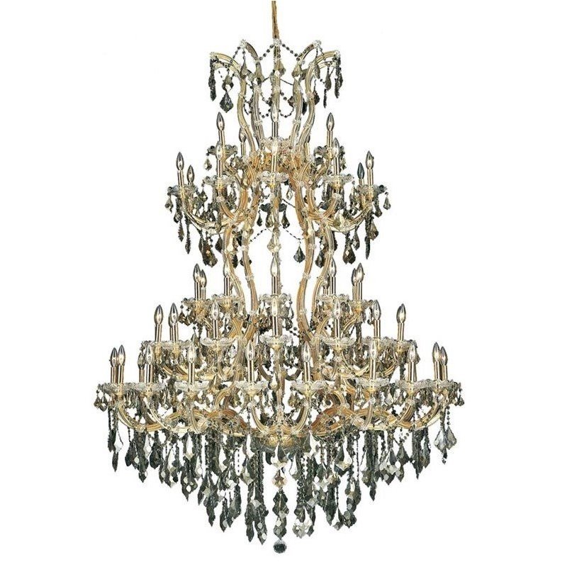 Elegant Lighting Maria Theresa 54 61 Light Royal Crystal Chandelier Elegant Lighting Maria Theresa 54 61 Light Royal Crystal Chandelier