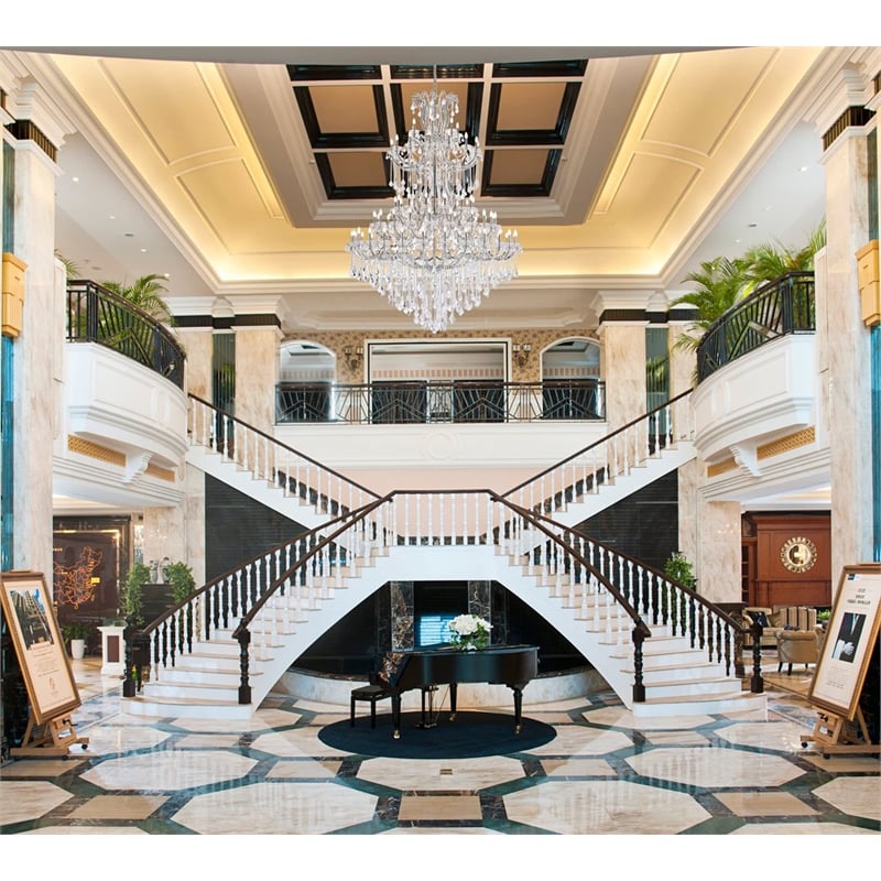 Elegant Lighting Maria Theresa 84 Light Glass Royal Crystal Chandelier in Chrome