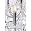 Elegant Lighting Maria Theresa 84 Light Glass Royal Crystal Chandelier in Chrome