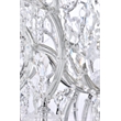 Elegant Lighting Maria Theresa 84 Light Glass Royal Crystal Chandelier in Chrome