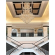 Elegant Lighting Maria Theresa 84 Light Glass Royal Crystal Chandelier in Gold