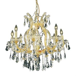 Elegant Lighting Maria Theresa 26&quot 9 Light Royal Crystal Chandelier