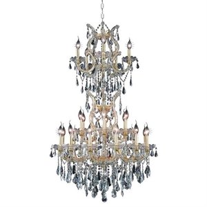 maria theresa royal crystal chandelier in gold (b)