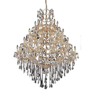 maria theresa royal crystal chandelier in gold (b)