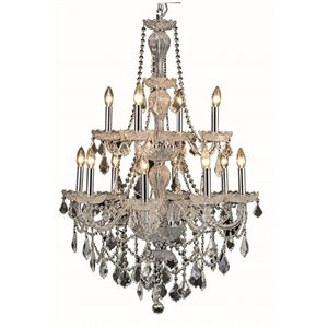giselle royal crystal chandelier in chrome (a)
