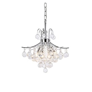 Elegant Lighting Toureg 16&quot 6 Light Royal Crystal Chandelier