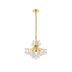 Elegant Lighting Toureg 16&quot 6 Light Royal Crystal Chandelier