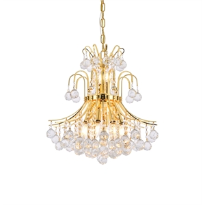 Elegant Lighting Toureg 19&quot 10 Light Royal Crystal Chandelier