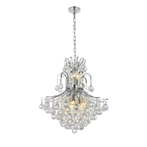 Elegant Lighting Toureg 22&quot 11 Light Royal Crystal Chandelier