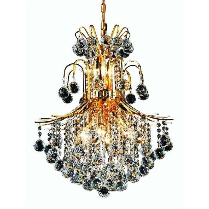 elegant lighting crystal chandelier