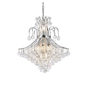 Elegant Lighting Toureg 25&quot 15 Light Royal Crystal Chandelier