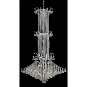 Elegant Lighting Toureg 44&quot 20 Light Royal Crystal Chandelier