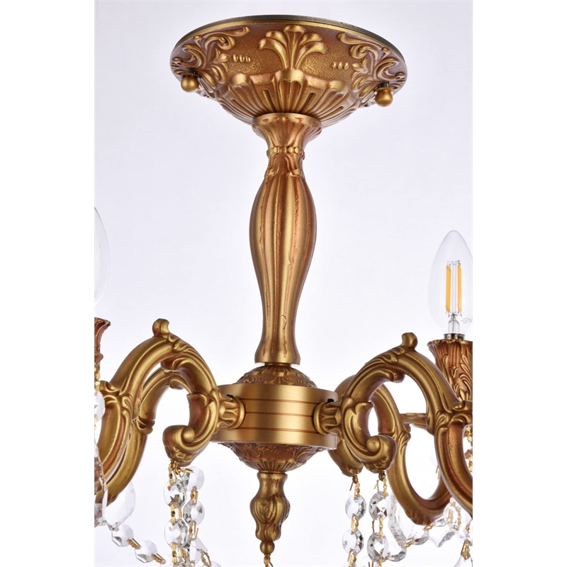 Elegant Lighting Rosalia 17