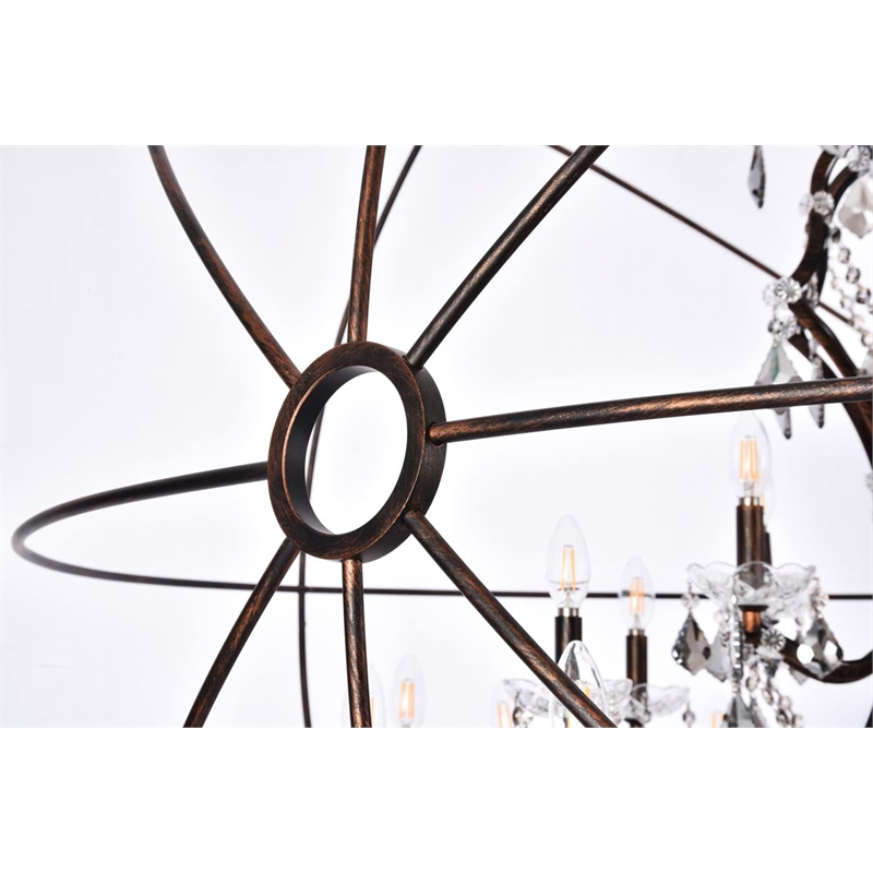 Elegant Lighting Geneva 60