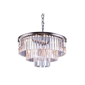 sydney royal crystal chandelier in polished nickel (a)
