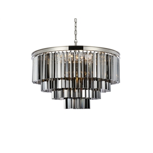Elegant Lighting Sydney 32&quot 8 Light Royal Crystal Chandelier