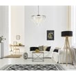 Elegant Lighting Sydney 10-Light Royal Crystal Chandelier in Matte Black