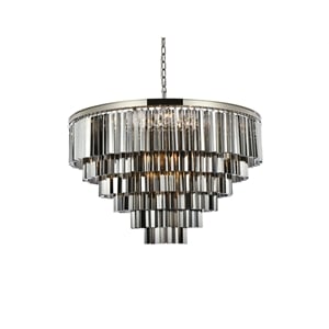 Elegant Lighting Sydney 44&quot 10 Light Royal Crystal Chandelier