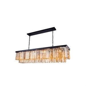 Elegant Lighting Sydney 60&quot 12 Light Royal Crystal Chandelier