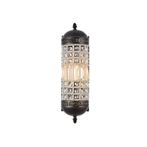 Elegant Lighting Olivia 5&quot Royal Crystal Wall Sconce