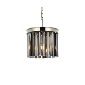 Elegant Lighting Sydney 12&quot 3 Light Royal Crystal Chandelier