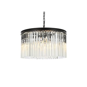 Elegant Lighting Sydney 26&quot 8 Light Royal Crystal Chandelier