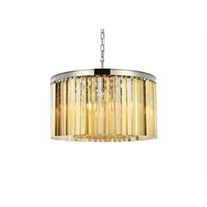 Elegant Lighting Sydney 26&quot 8 Light Royal Crystal Chandelier
