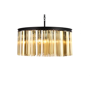 Elegant Lighting Sydney 32&quot 8 Light Royal Crystal Chandelier
