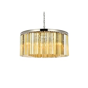 Elegant Lighting Sydney 32&quot 8 Light Royal Crystal Chandelier