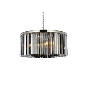 Elegant Lighting Sydney 32&quot 8 Light Royal Crystal Chandelier
