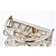 Elegant Lighting Madison Royal Crystal Wall Sconce in Polished Nickel