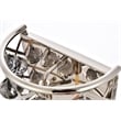Elegant Lighting Madison Royal Crystal Wall Sconce in Polished Nickel