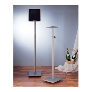 VTI BLE101 Surround Sound Adjustable Speaker Stand-Silver