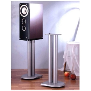 vti uf series speaker stands pair in black-19 inches height