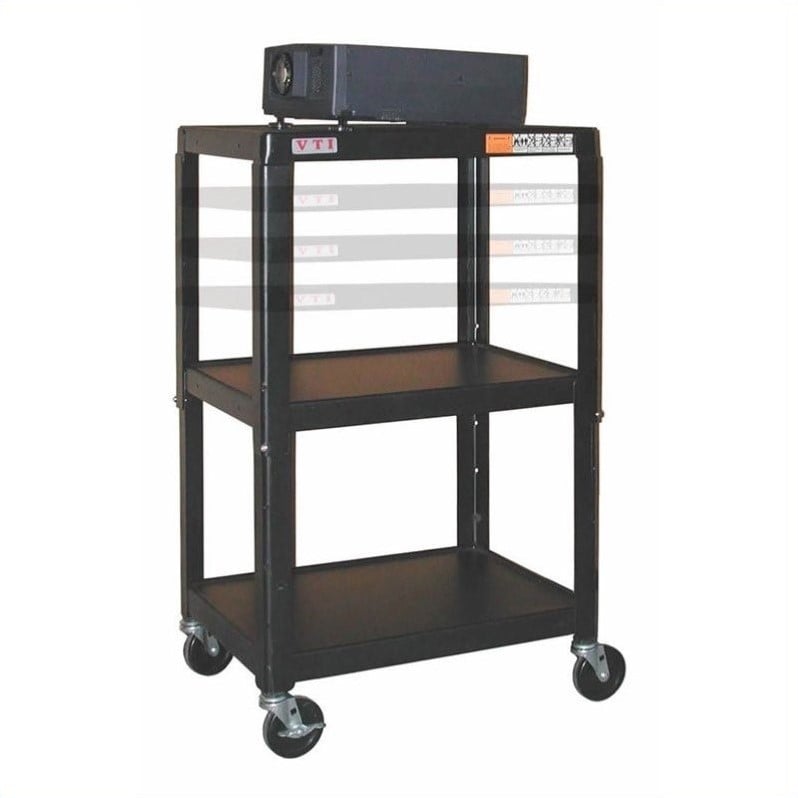 VTI MFC4226E Adjustable Equipment Cart   MFC4226E