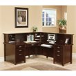 Martin Furniture Tribeca Loft Cherry RHF L-Shaped Executive Desk