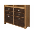 Heritage Wood Bookcase With Doors Office Shelving Storage Cabinet Brown